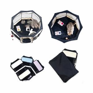 Pawingo Kedi ve Köpek Doğum Evi (Koyu Gri)