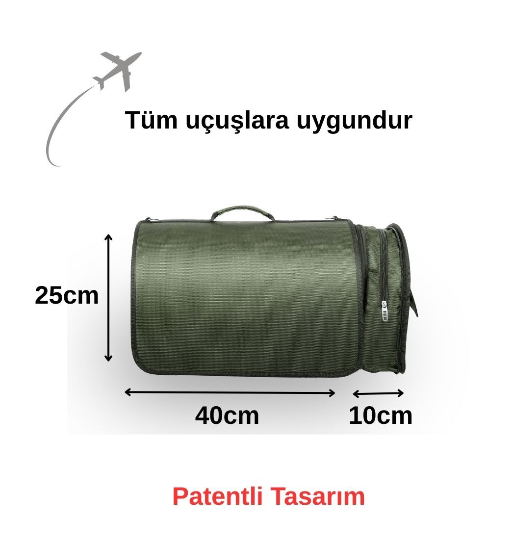 Fly Bag Uçak İçi Evcil Hayvan Seyahat Çantası