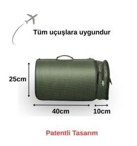 Fly Bag Uçak İçi Evcil Hayvan Seyahat Çantası