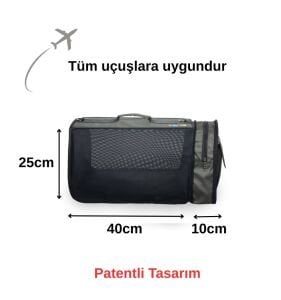 Fly Bag Uçak İçi Evcil Hayvan Seyahat Çantası