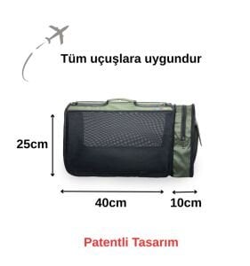 Fly Bag Uçak İçi Evcil Hayvan Seyahat Çantası