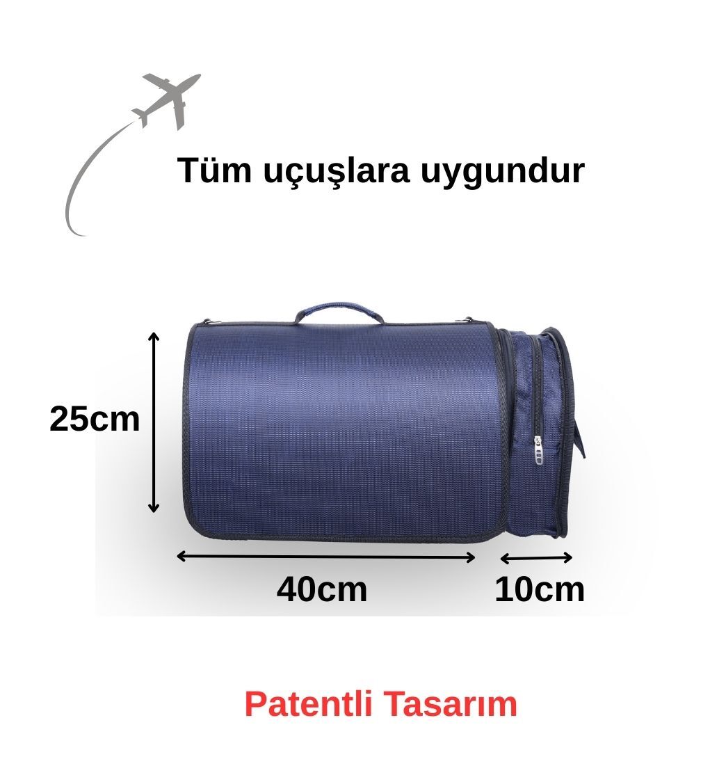 Fly Bag Uçak İçi Evcil Hayvan Seyahat Çantası